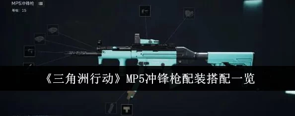 《三角洲行动》mp5冲锋枪深度搭配攻略：全面解析配装技巧