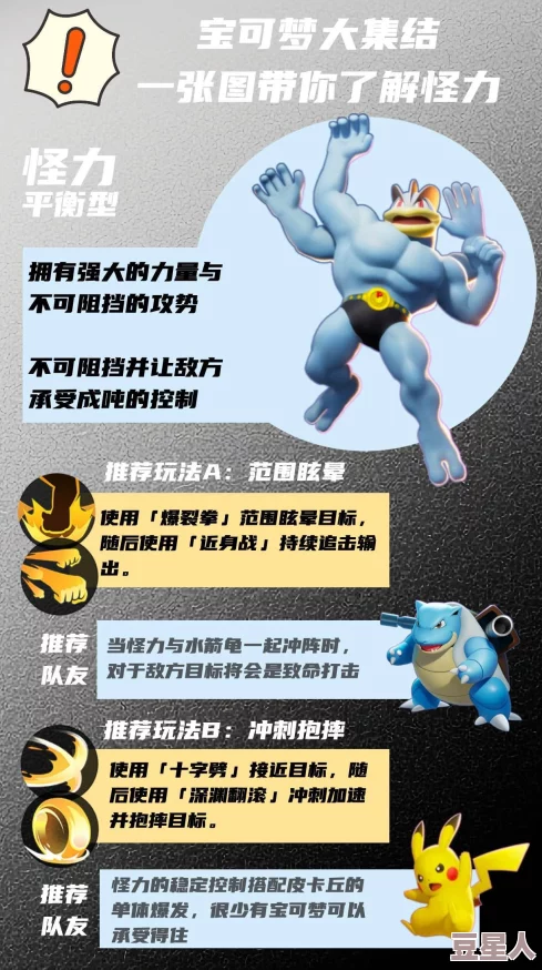 宝可梦大集结：深度解析怪力技能与持有物搭配推荐