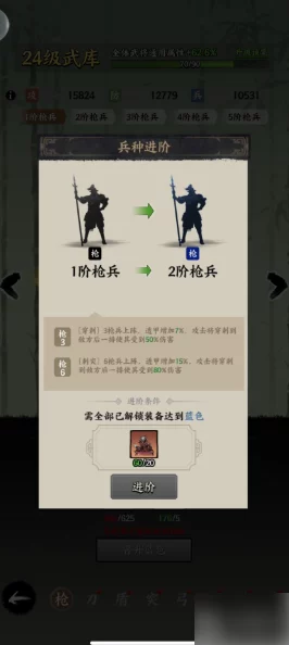 名将之弈武库兵种如何进阶提升？