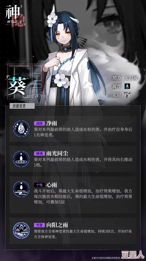 神觉者兆究竟有何秘密？——《神隐之子》角色图鉴